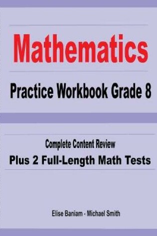 Cover of Mathematics Practice Workbook Grade 8
