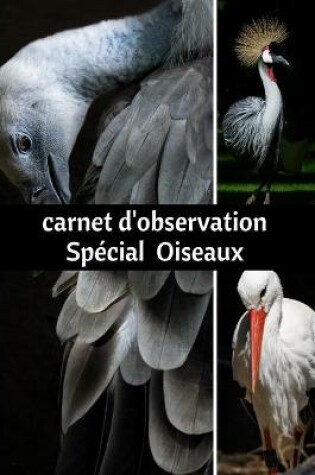 Cover of Carnet d'observation Spécial Oiseaux