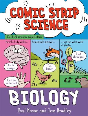 Book cover for Comic Strip Science: Biology