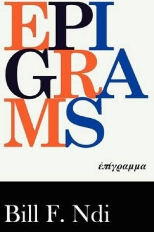 Cover of Epigrams