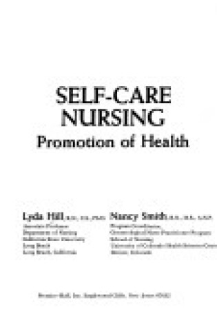 Cover of Self-care Nursing