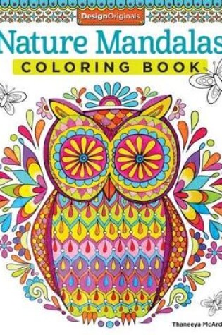 Cover of Nature Mandalas Coloring Book