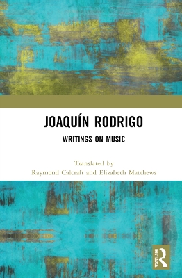 Book cover for Joaquin Rodrigo