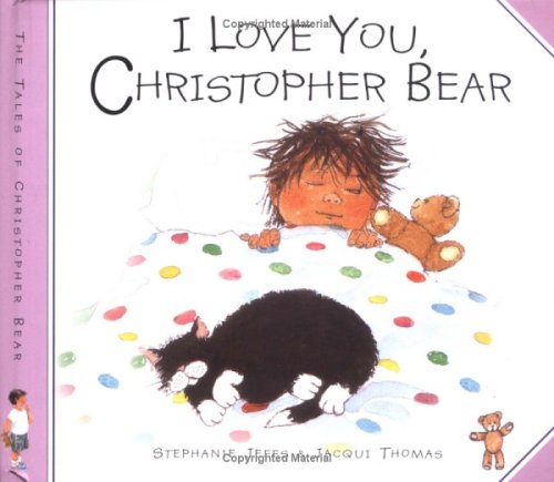 Book cover for I Love You, Christopher Bear