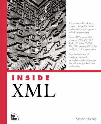 Cover of Inside XML