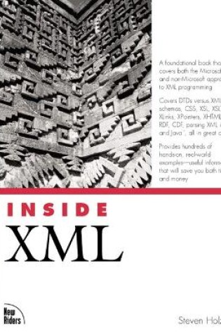 Cover of Inside XML