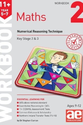 Cover of 11+ Maths Year 5-7 Workbook 2