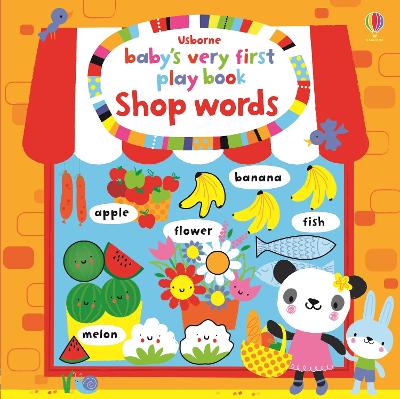 Book cover for Baby's Very First Play Book Shop Words