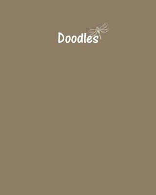 Book cover for Doodles Journal - Great for Sketching, Doodling or Planning with Khaki Cover