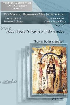 Book cover for Jacob of Sarug's Homily on Palm Sunday