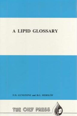 Cover of Lipid Glossary