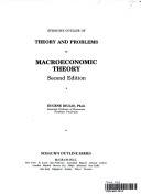 Book cover for Schaum's Outline of Macroeconomic Theory