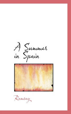 Book cover for A Summer in Spain