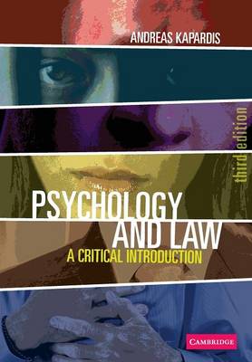 Book cover for Psychology and Law