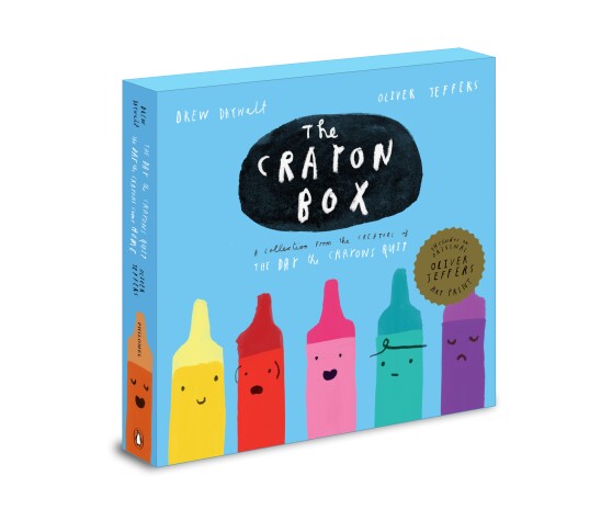 Book cover for The Crayon Box: The Day the Crayons Quit Slipcased edition