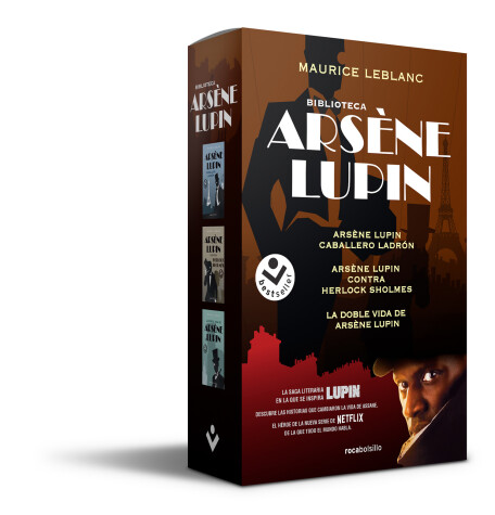 Book cover for Estuche Arsène Lupin/ Arsène Lupine Pack: Gentleman Burglar