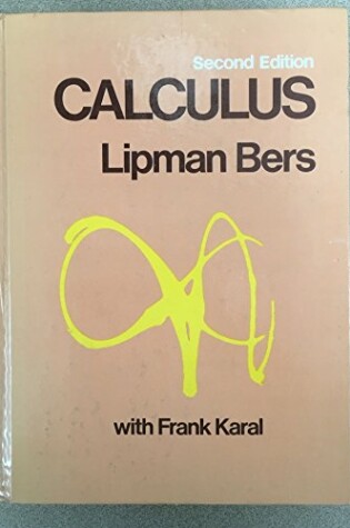 Cover of Calculus