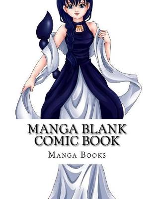 Book cover for Manga Blank Comic Book