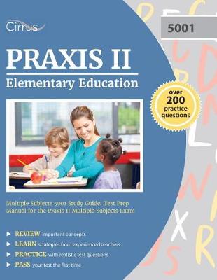 Book cover for Praxis II Elementary Education Multiple Subjects 5001 Study Guide