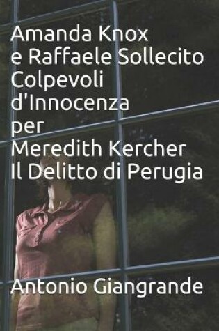 Cover of Amanda Knox e Raffaele Sollecito Colpevoli d'Innocenza per Meredith Kercher Il Delitto di Perugia
