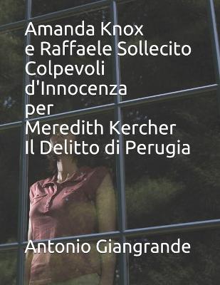 Book cover for Amanda Knox e Raffaele Sollecito Colpevoli d'Innocenza per Meredith Kercher Il Delitto di Perugia