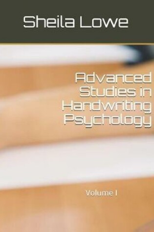 Cover of Advanced Studies in Handwriting Psychology