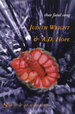 Book cover for Judith Wright and A.D.Hope