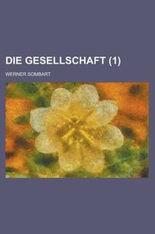 Cover of Die Gesellschaft (1)