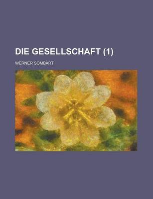 Book cover for Die Gesellschaft (1)