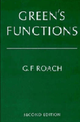 Cover of Green's Functions