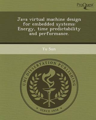 Book cover for Java Virtual Machine Design for Embedded Systems: Energy