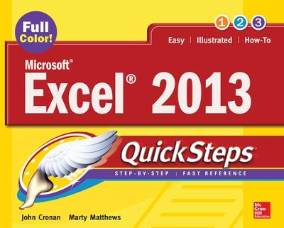 Book cover for Microsoft® Excel® 2013 QuickSteps