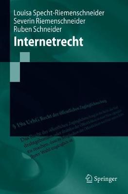 Cover of Internetrecht