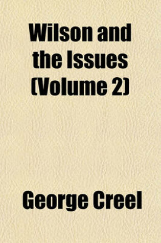 Cover of Wilson and the Issues (Volume 2)