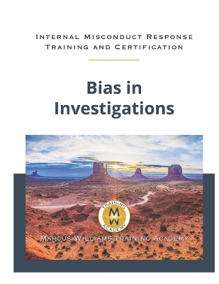 Book cover for Bias in Investigations