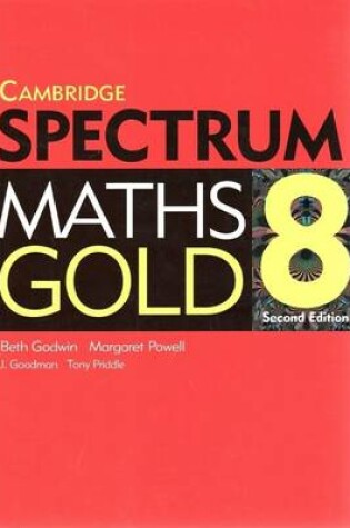 Cover of Spectrum Mathematics Gold Year 8 Second Edition