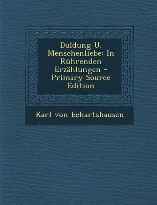 Book cover for Duldung U. Menschenliebe