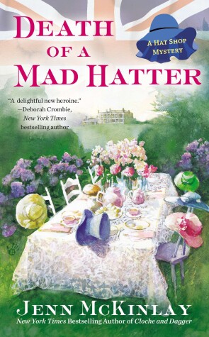Book cover for Death of a Mad Hatter