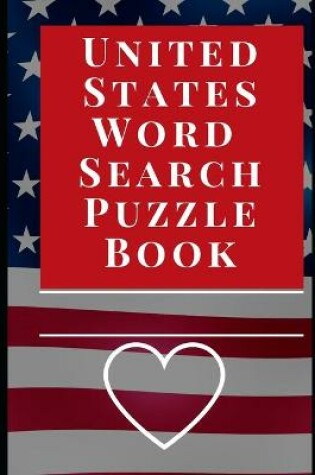 Cover of United States Word Search Puzzle Book