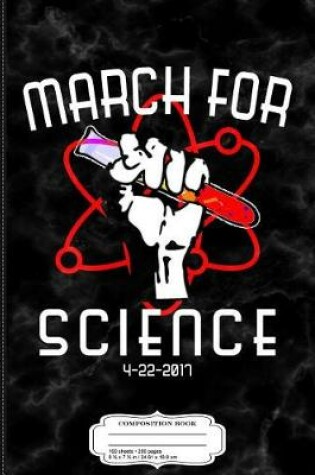 Cover of March for Science Composition Notebook