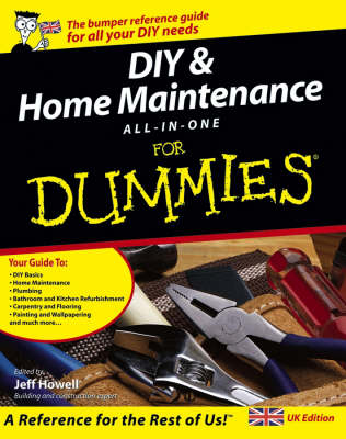 Book cover for DIY and Home Maintenance All-in-One For Dummies