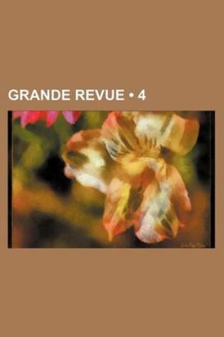 Cover of Grande Revue (4)