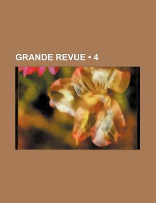 Book cover for Grande Revue (4)