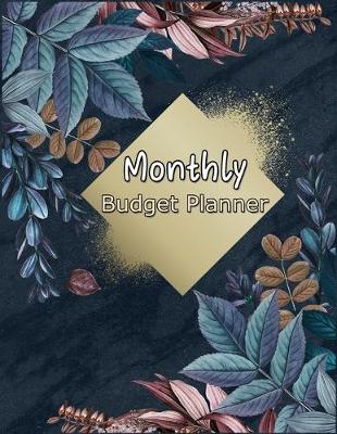 Book cover for Monthly Budget Planner