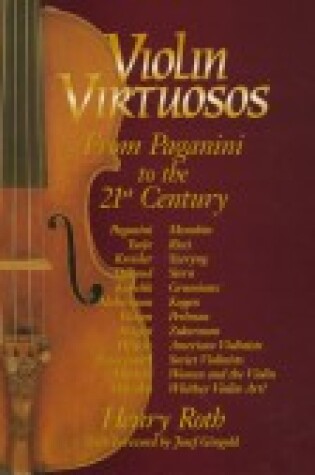 Cover of Violin Virtuosos