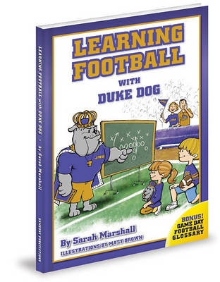 Book cover for Learning Football with Duke Dog
