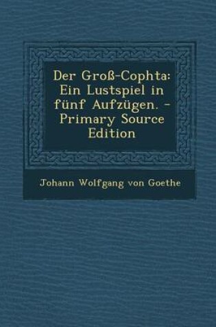 Cover of Der Gross-Cophta