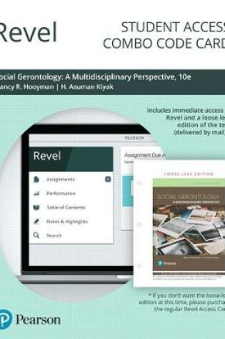 Cover of Revel for Social Gerontology