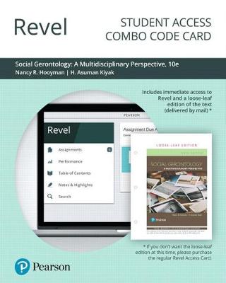 Book cover for Revel for Social Gerontology