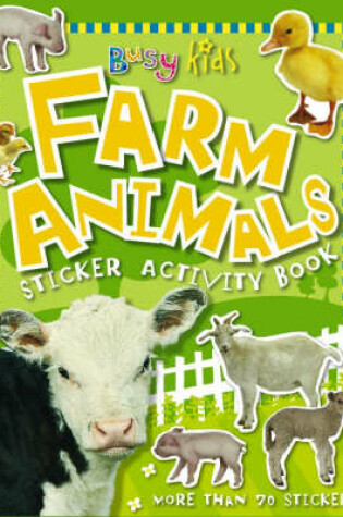 Cover of Farm Animals Sticker Activity Book